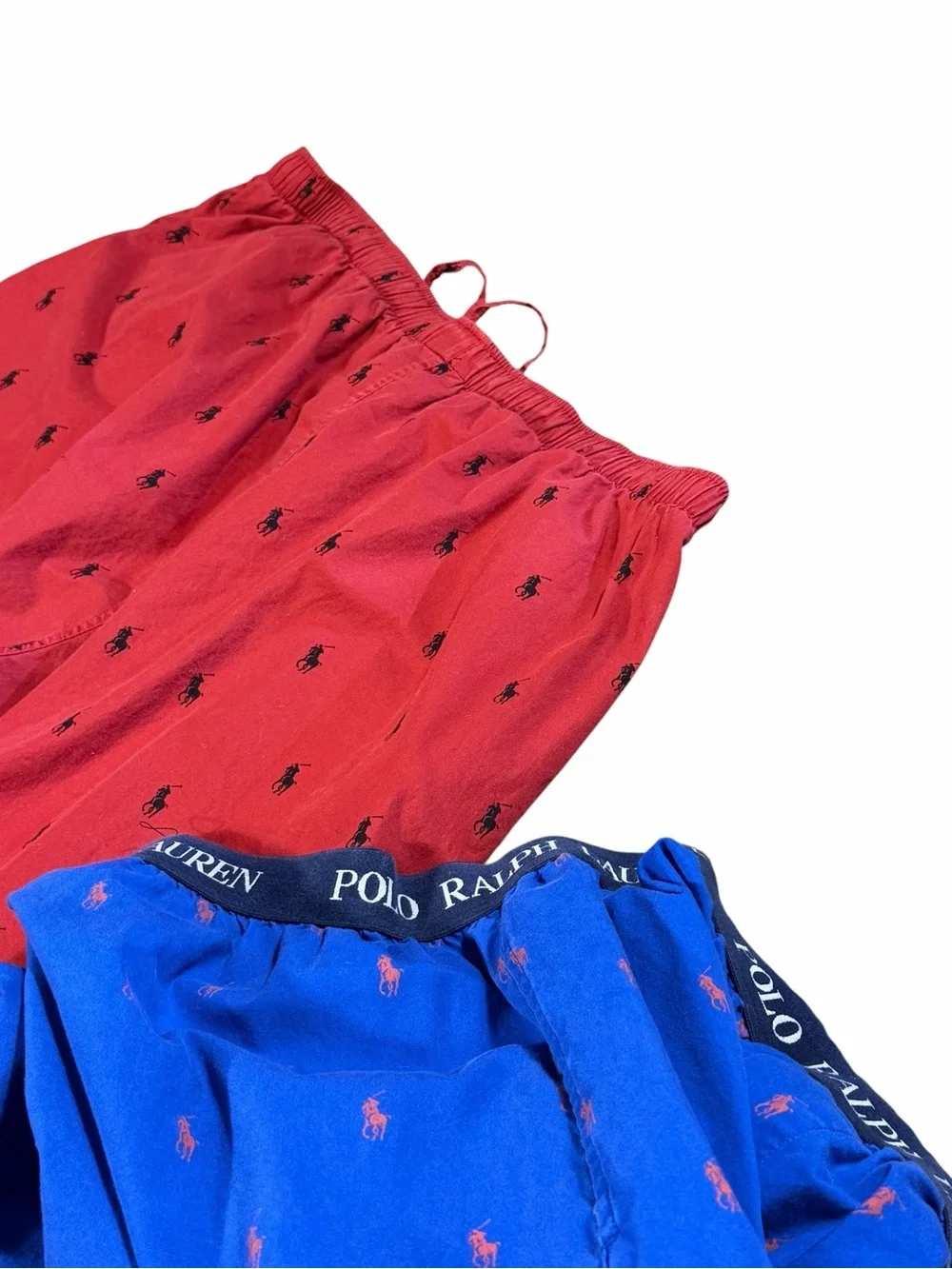 Ralph Lauren Men's Pajama Pants With Logo And Pockets 2 Pairs Of XL